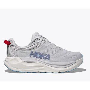HOKA ONE ONE Women's Gaviota 6 Running Shoes Size 9B In Cosmic Grey/Stardust